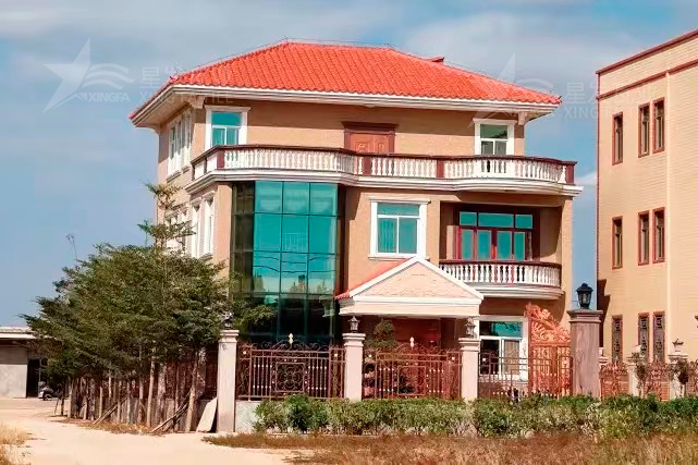 每一張屋面合成樹脂瓦都是藝術(shù)品，都獨(dú)具匠心！